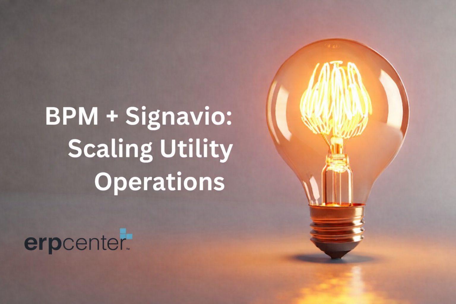 BPM as an Operational Imperative in Southern California Utilities Why CIOs and COOs Are Turning to SAP Signavio to Unlock Productivity at Scale